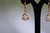 18K Gold Trio Zircon AAA Designer Dangle Brass Earrings