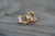 18K Gold Heart Zircon AAA Designer Brass Earrings