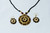 AamiraA Fine Handcrafted Bamboo Flower Designer Jewelry Set