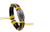 Fashion Maple Leaf Decor Braid Faux Leather Strap Unisex Bracelet