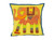 Kantha Patchwork Elephant Yellow Blue Cushion Covers Decorative Pillow Case