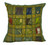 Kantha Sequence Patchwork Grey Cushion Covers Decorative Pillow Case