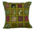 Kantha Sequence Patchwork Grey Cushion Covers Decorative Pillow Case