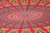 Hippie Red Psychedelic Mandala Tapestry Bohemian Wall Hanging Dorm Decor