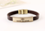 Christian Religious "God Bless" Jesus Genuine Leather Strap Unisex Bracelet