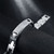 Christian Religious Spanish Prayer Jesus Silver Stainless Steel Unisex Bracelet