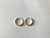 925 Sterling Silver Round Endless Hoop Earrings
