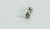 AamiraA 925 Sterling Silver Layer Flower Antique Look Stud Earrings 