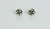 AamiraA 925 Sterling Silver Layer Flower Antique Look Stud Earrings 