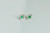 AamiraA 925 Sterling Silver Green Apple Stud Earrings