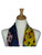 AamiraA Multicolor Flowers Soft Mulberry Satin Silk Stole Women Long Scarf