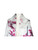 AamiraA Pink Floral Mulberry Satin Silk Stole Women Square Scarf