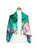 AamiraA Abstract Magic Mulberry Satin Silk Stole Women Square Scarf