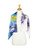 AamiraA Blossom Village Mulberry Satin Silk Stole Women Square Scarf