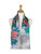 AamiraA Vibrant Roses Mulberry Chiffon Silk Stole Women Oblong Scarf