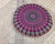Pink Green Mandala Pillow Ottoman Poufs Cushion Covers