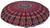 Orange Green Mandala Pillow Ottoman Poufs Cushion Covers