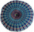 Blue Mustard Mandala Pillow Ottoman Poufs Cushion Covers