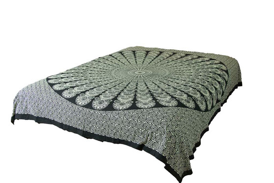 Hippie Psychedelic Mandala Tapestry Bohemian Wall Hanging Throw Dorm Decor