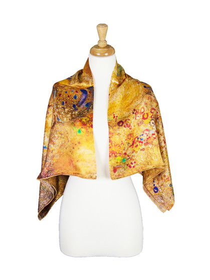 AamiraA Butterfly Mulberry Satin Silk Stole Women Square Scarf 