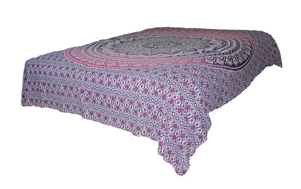 Hippie Mandala Tapestry Ombre Bohemian Wall Hanging Throw Dorm Decor