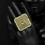 Pista Green Color Finger Ring