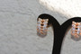 18K Gold Rectangular Zircon AAA Designer Brass Earrings