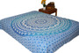 Blue Green Mandala Tapestry Ombre Wall Hanging Throw Dorm Decor