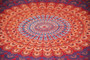 Hippie Red Mandala Tapestry Bohemian Wall Hanging Throw Dorm Decor