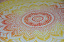 Hippie Yellow Red Mandala Tapestry Bohemia Wall Hanging Throw Dorm Decor