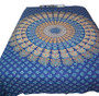 Hippie Must Blue Mandala Tapestry Bohemian Wall Hanging Throw Dorm Decor