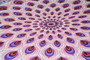 Hippie Red Purple Mandala Tapestry Bohemian Wall Hanging Throw Dorm Decor
