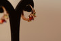 18K Gold Round Zircon AAA Designer Brass Earrings