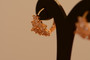 18K Gold Glazing Zircon AAA Designer Brass Earrings