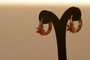 18K Gold Dazzle Zircon AAA Designer Dangle Brass Earrings