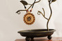 AamiraA Fine Handcrafted Bamboo Round Swastik Designer Jewelry Set