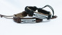 AamiraA Jesus Christian Religious Prayer Cross shape Genuine Leather Bracelets