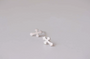 925 Sterling Silver Fashion Cross Studs Hypoallergenic Earrings