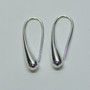 925 Sterling Silver Plated Waterdrop Earrings