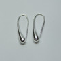 925 Sterling Silver Plated Waterdrop Earrings