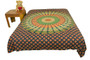 Hippie Orange Black Mandala Tapestry Bohemian Wall Hanging Throw Dorm Decor