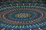 Hippie Dark Blue Mandala Tapestry Bohemian Wall Hanging Throw Dorm Decor