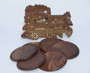 Wooden Coaster Horse Cart Tea Coaster Set of 6