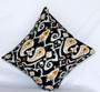 Handmade Black Kantha Threaded Pillow Cushion Covers