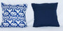 Handmade Blue Kantha Threaded Pillow Cushion Covers