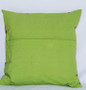 Handmade Green Kantha Threaded Pillow Cushion Covers