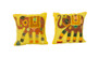 Kantha Patchwork Elephant Yellow Cushion Covers Decorative Pillow Case