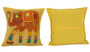 Kantha Patchwork Elephant Mustard Cushion Covers Decorative Pillow Case