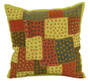 Kantha Multicolored Patchwork Green Cushion Covers Decorative Pillow Case