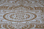 Hippie White Gold Lotus Mandala Tapestry Bohemian Wall Hanging Dorm Decor